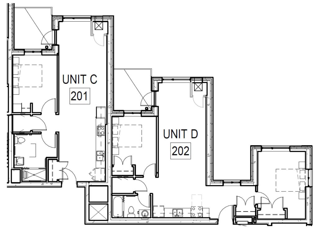 Pond Mills Apartment Floor Plan 2