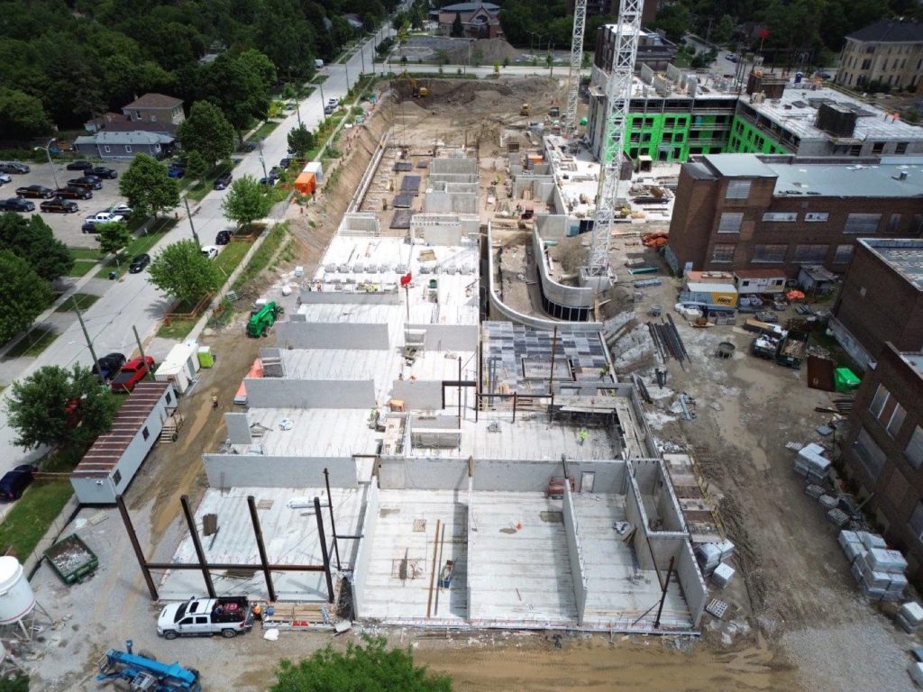 Greg Playford Place under construction