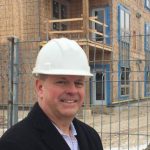 Jim Foote - outside construction of building